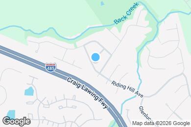 Map image of the property - 13711 Riding Hill Ave