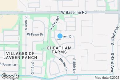 Map image of the property - 4617 W Fawn Dr