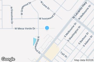 Map image of the property - 1848 W Mesa Verde Dr
