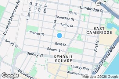 Map image of the property - 166 Charles St