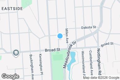 Map image of the property - 411 Roosevelt Ave