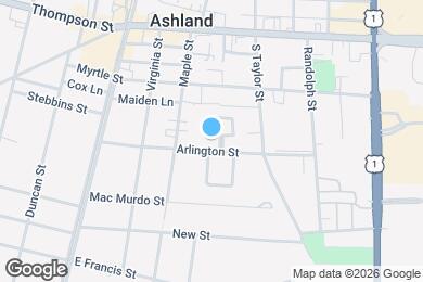 Map image of the property - 103 Arlington Sq