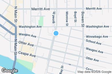 Map image of the property - 312 Broad St