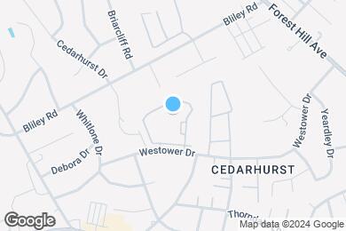 Map image of the property - Villas At Cedarhurst