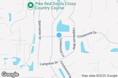 Map image of the property - 3735 Crickwood Dr