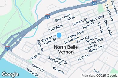 Map image of the property - 400 Grant St