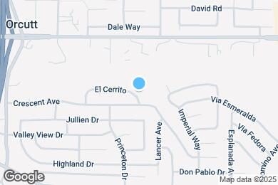 Map image of the property - 453 El Cerrito