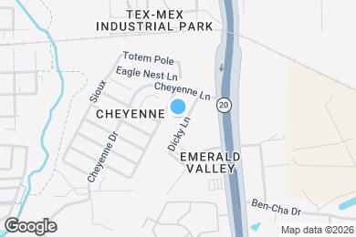 Map image of the property - 1016 Dicky Ln