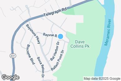 Map image of the property - 1224 Bal Harbor Dr