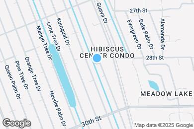 Map image of the property - 2816 India Palm Dr
