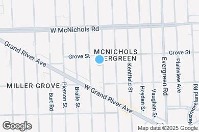 Map image of the property - 16753 Fielding St