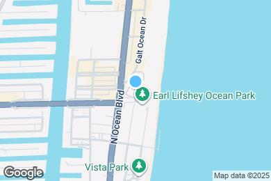 Map image of the property - 3100 N Ocean Blvd