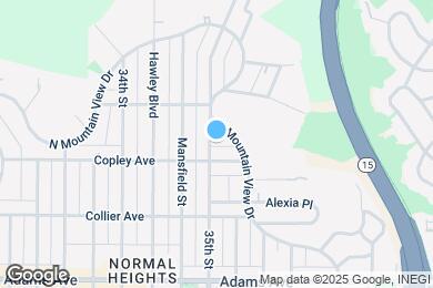 Map image of the property - 4927 35th St