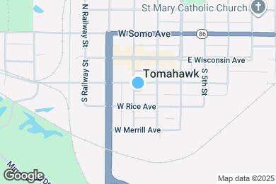 Map image of the property - 111 S 2nd St