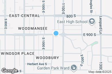 Map image of the property - 1058 S 900 E