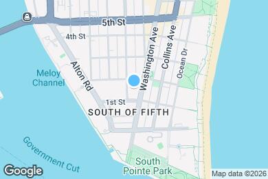 Map image of the property - 110 Washington Ave