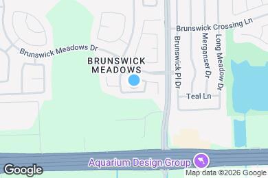 Map image of the property - 3403 Orchid Trace Ln