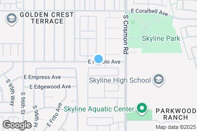 Map image of the property - 9848 E Escondido Ave