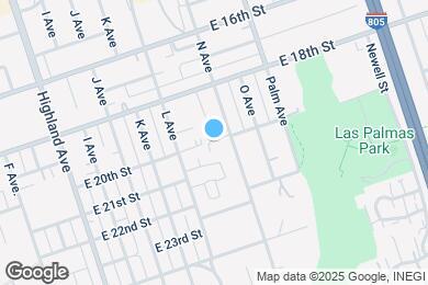 Map image of the property - 2002 N Ave