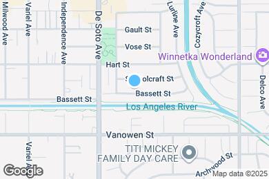 Map image of the property - 20801 Bassett St