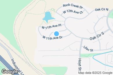 Map image of the property - 3244 W 11th Ave Pl