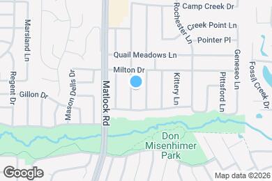 Map image of the property - 7701 Amsterdam Ln