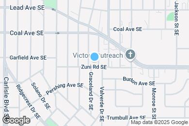 Map image of the property - 4311 Zuni Rd SE