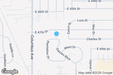 Map image of the property - 1328 Wilkes Dr