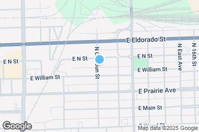 Map image of the property - 340 N Calhoun St