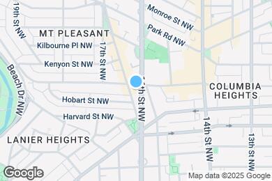 Map image of the property - 3060 16th St NW