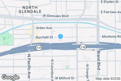 Map image of the property - 350 Burchett St