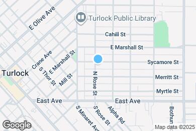 Map image of the property - 1200 Sycamore St