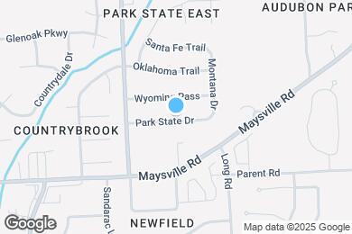 Map image of the property - 8217 Park State Dr