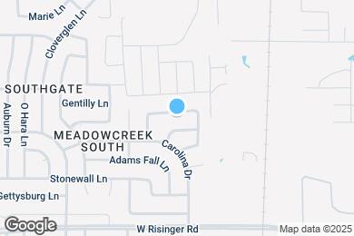 Map image of the property - 2525 Tar Heel Dr