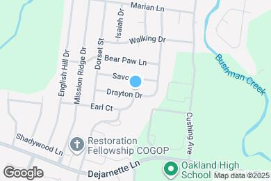 Map image of the property - 1703 Drayton Dr