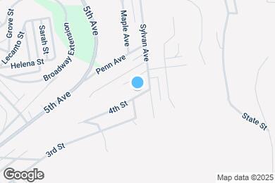 Map image of the property - 725 4th St