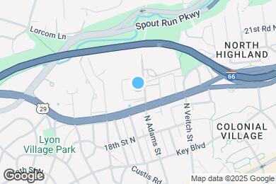 Map image of the property - Cortland on Adams