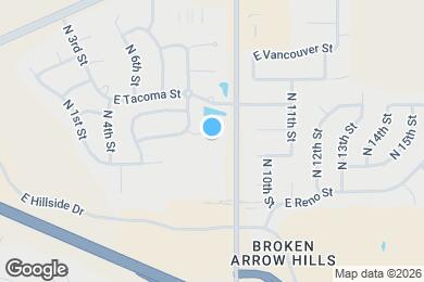 Map image of the property - 831 E Seattle Pl