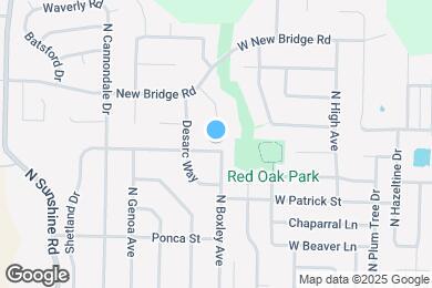 Map image of the property - 4660 W Dover St