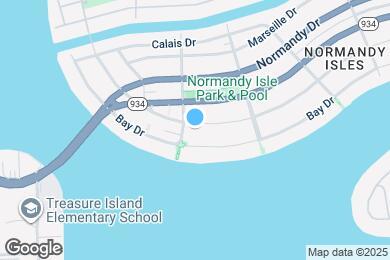 Map image of the property - 1826 Biarritz Dr