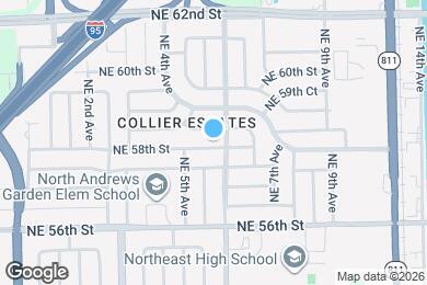 Map image of the property - 531 NE 58th St