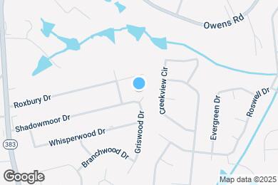 Map image of the property - 170 Shadowmoor Ct