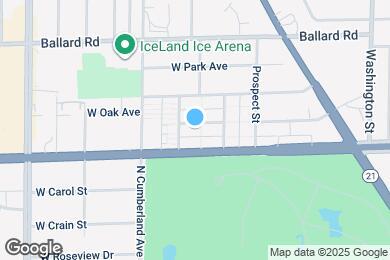 Map image of the property - 8281 W Elizabeth Ave