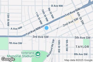Map image of the property - 127 11th St SW