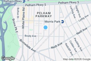 Map image of the property - 2080 Barnes Ave
