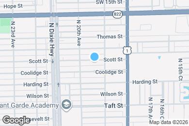 Map image of the property - 1916 Scott St