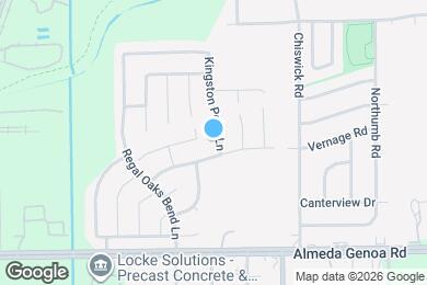 Map image of the property - 13118 Kingston Point Ln