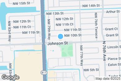 Map image of the property - 7901 Johnson St