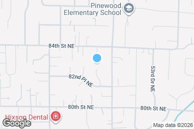 Map image of the property - 8224 50th Ave NE