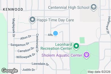 Map image of the property - 2509 Alton Dr